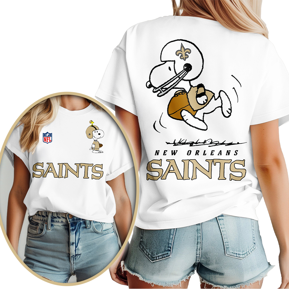 NOS Premium NFL x Peanuts 3D Shirt DDT CTND