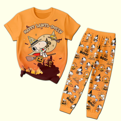 NOS x NFL Mistmerch SNP Happy Halloween Pajama Set DDT CTND