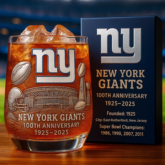 NY GIANT x NFL PRENIUM WHISKEY GLASS TUANND NHM