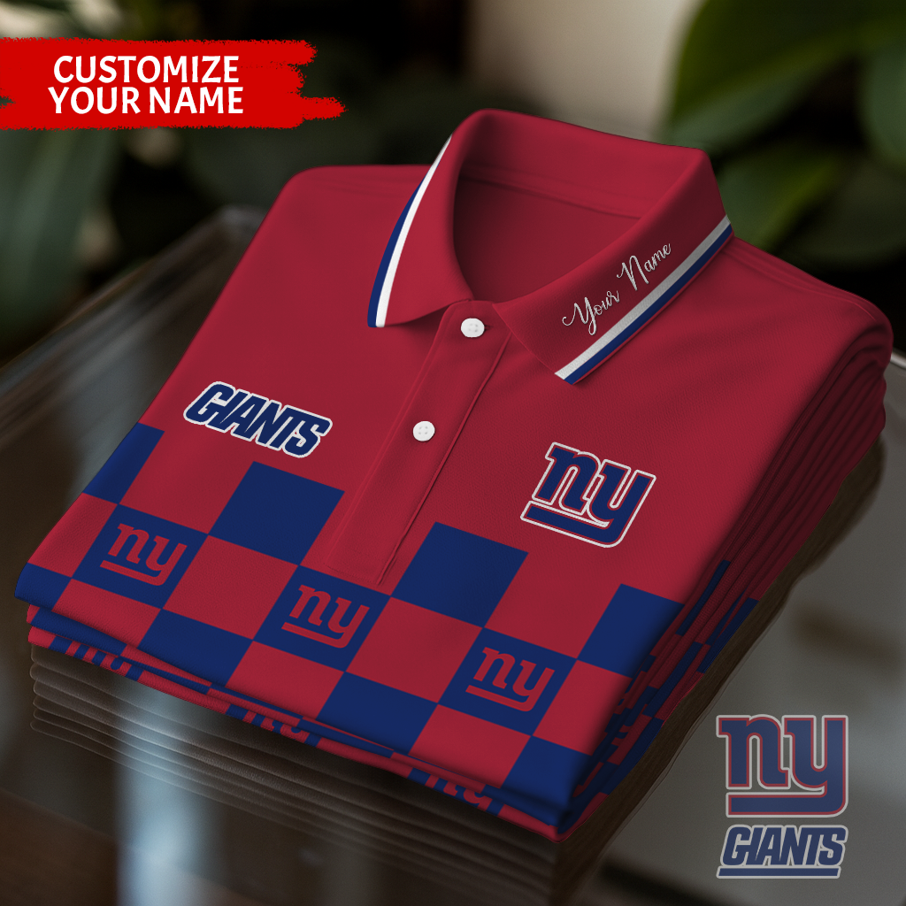 NYG NFL V6 Polo Shirt DDT  NTL