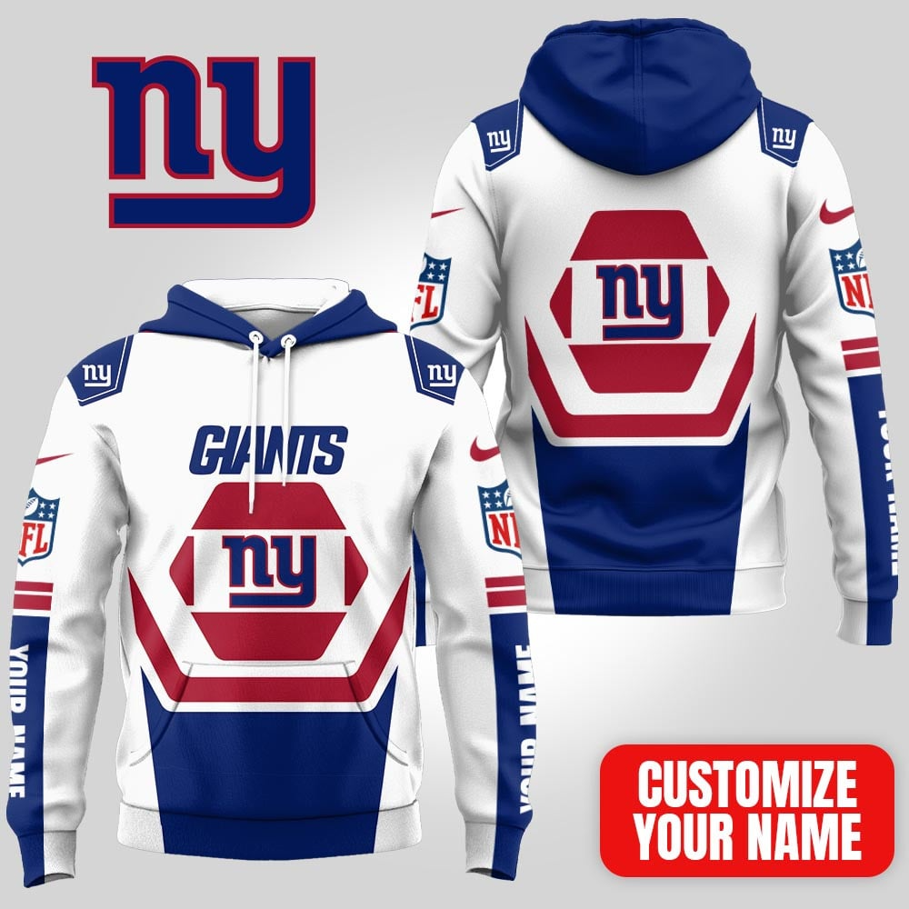NYG Premium NFL Customizable Fan Hoodie DDT CTND
