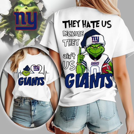 NYG Premium NFL They Hate Us Woman Shirt DDT CTND