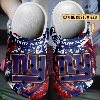 NYG x NFL Crocs Crocband Clogs Shoes DatND DVT