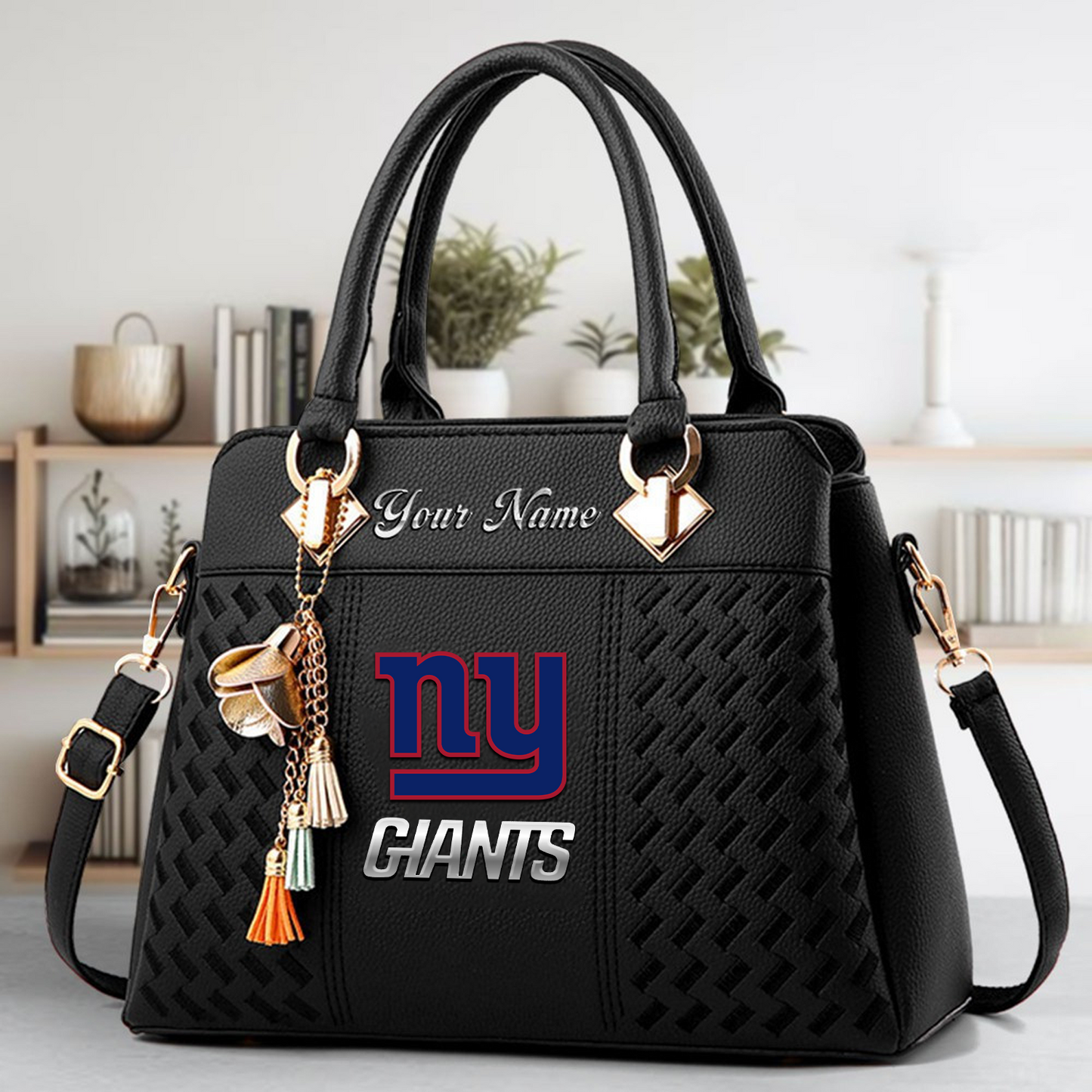 NYG x NFL Leather Bag DATND TANTD