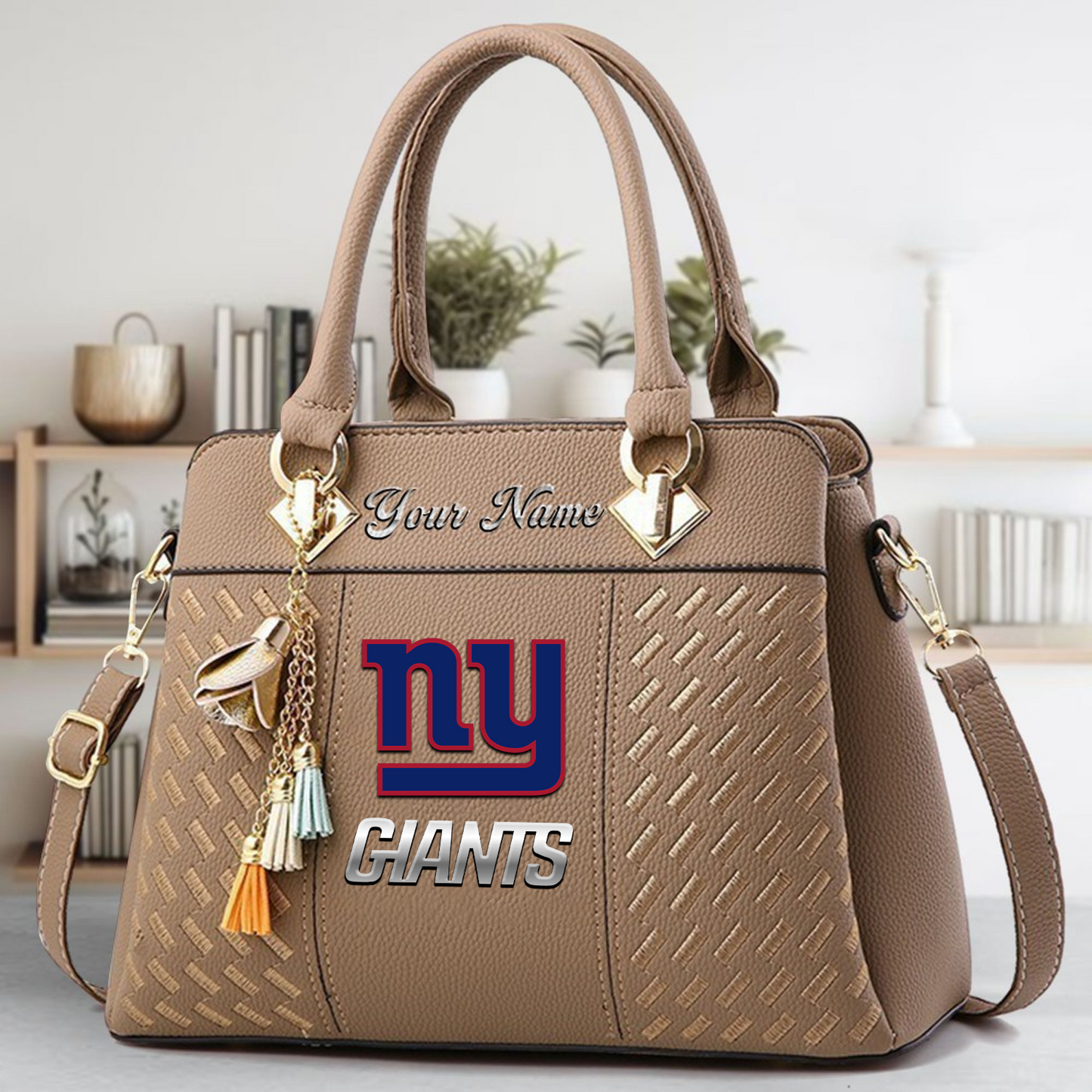 NYG x NFL Leather Bag DATND TANTD
