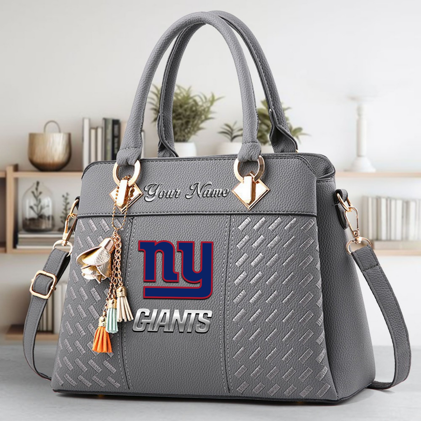 NYG x NFL Leather Bag DATND TANTD