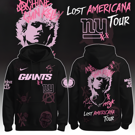 NYG X NFL MGK Lost Americana Tour 2025 Machine Gun Kelly Hoodie T-Shirt NAK THUONGNH