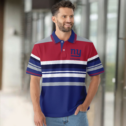 NYG x NFL New Style Men Short Sleeves Polo Shirt DatND DVT