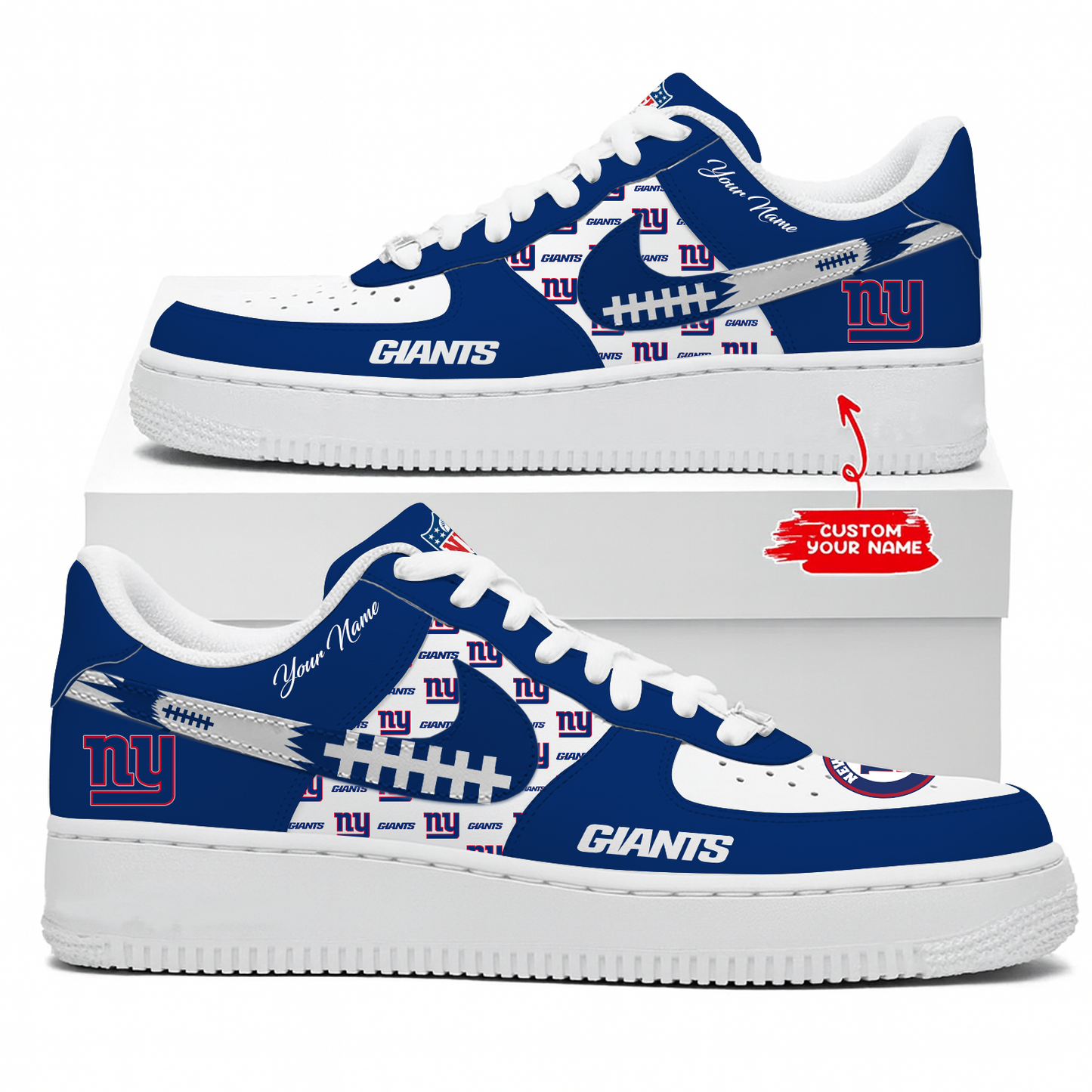 NYG x NFL Personalized AF1 Shoes DatND DVT