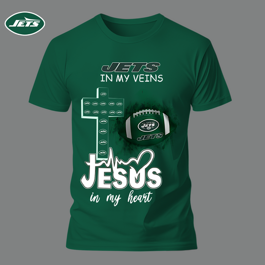 NYJ - Jesus In My Heart Shirt DDT HLPHUONG