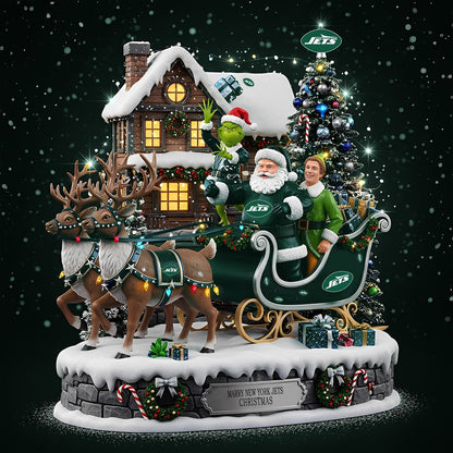 NYJ Acrylic Block - NFL Christmas Gift For Fans DDT CTND
