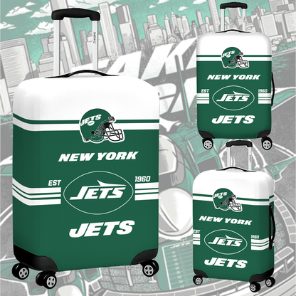 NYJ NFL Luggage Cover Suitcase Protector DDT NTL