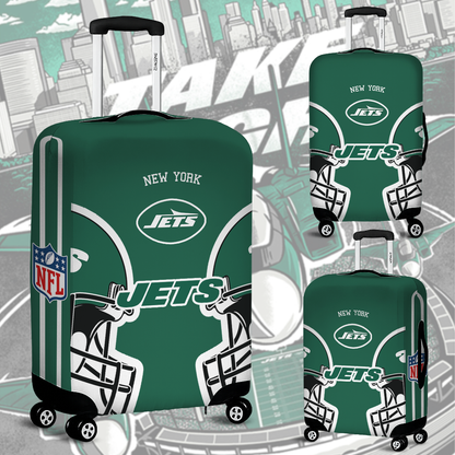NYJ NFL V2 Luggage Cover Suitcase Protector DDT NTL