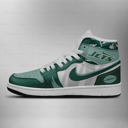NYJ Premium NFL Air Jordan 1 DDT NTL