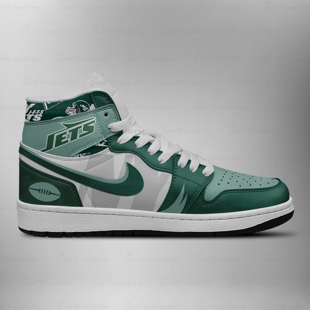NYJ Premium NFL Air Jordan 1 DDT NTL