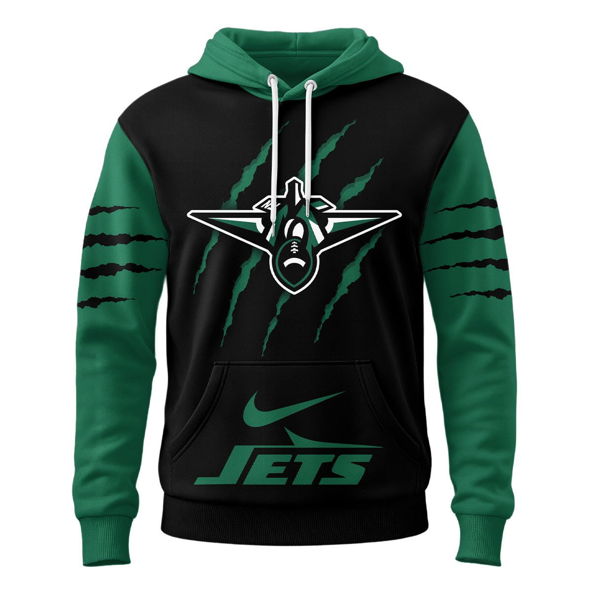 NYJ Premium NFL Fan Pride Claw Hoodie DDT CTND