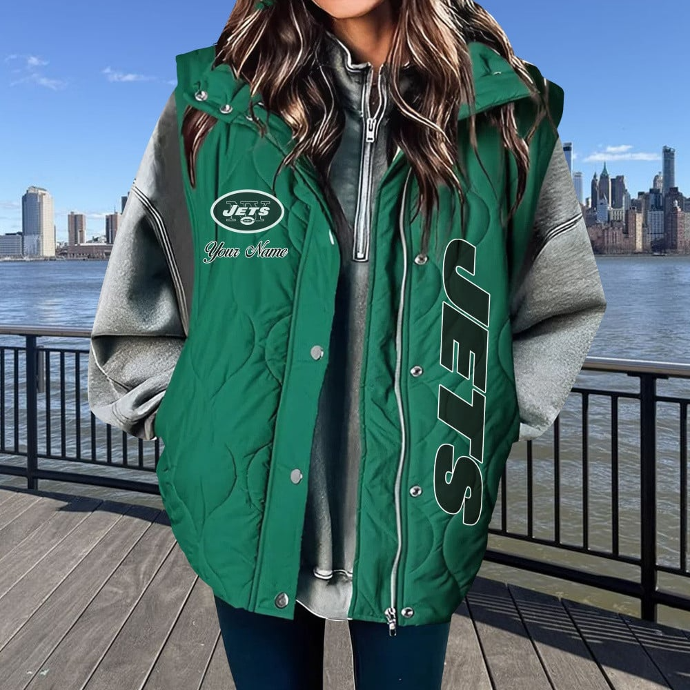 NYJ Premium NFL Sleeveless Cotton Vest DDT NTL