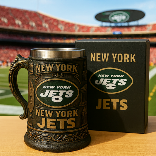 NYJ x NFL Collectible Beer Stein DATND TANTD