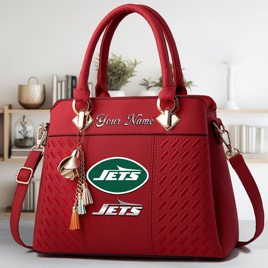 NYJ x NFL Leather Bag DATND TANTD