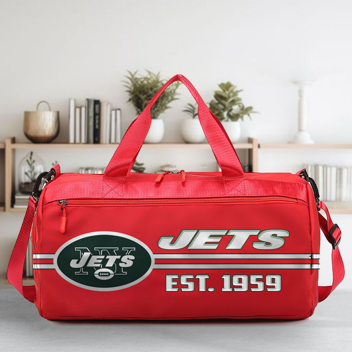 NYJ x NFL Sports Fitness Bag DATND TANTD