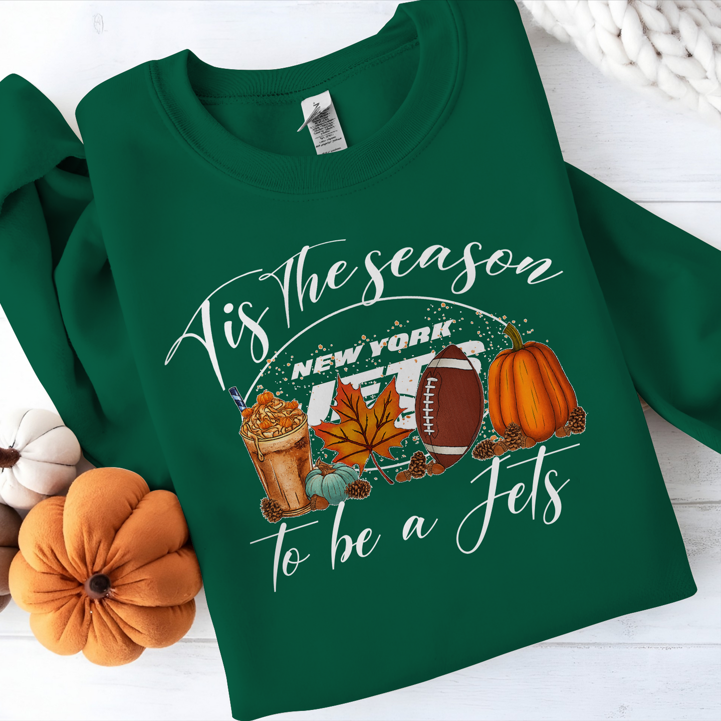 NYJ x NFL Tis The Season Sweatshirt DatND DVT