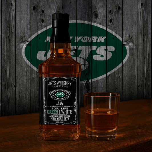 NYJ x NFL Whiskey For True Fans Only DATND TANTD