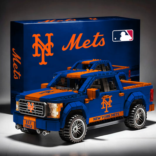 NYM x MLB 3D Racing Truck Model Building Block Set V1 NAK NHM