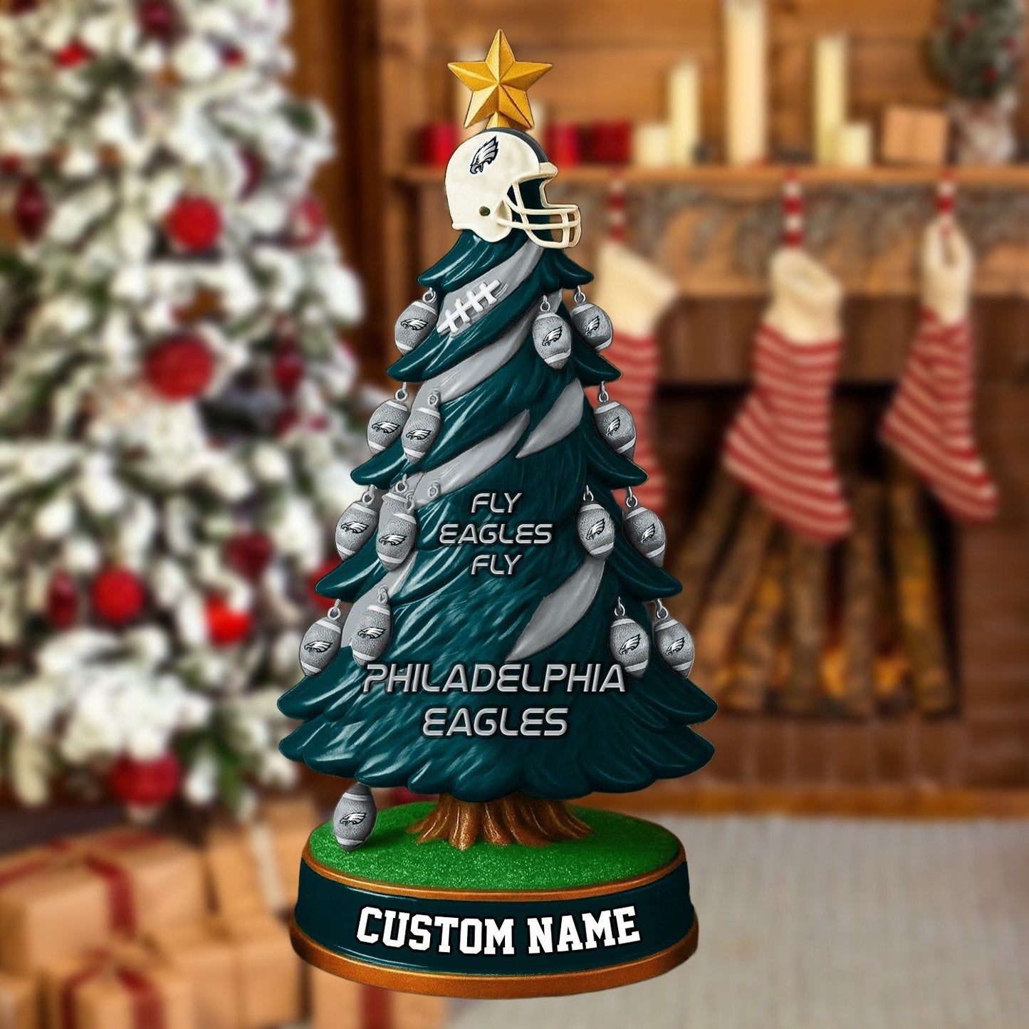 PE NFL Acrylic Block Gift For Fans DDT CTND