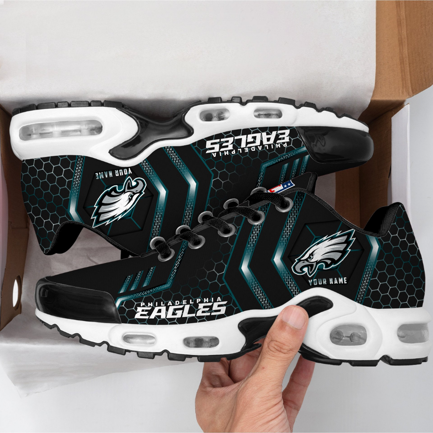 PE NFL Personalized Air Max Shoes Exclusive DDT CTND