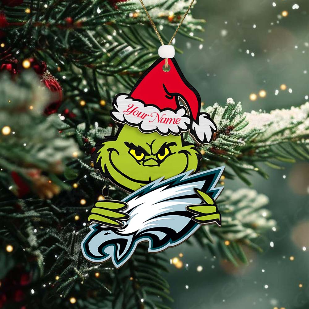 PE NFL x Grin Christmas Ornament DDT HLP