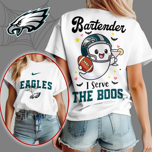 PE Premium NFL Bartender Halloween Fan Women Shirt DDT CTND