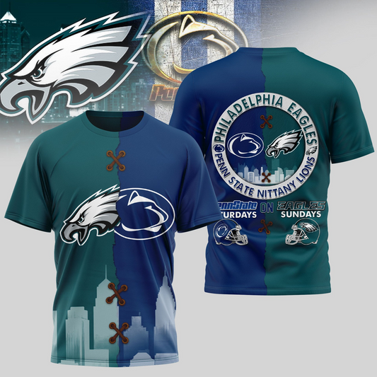 PE Premium NFL x NCAA 3D T-shirt DDT NTL