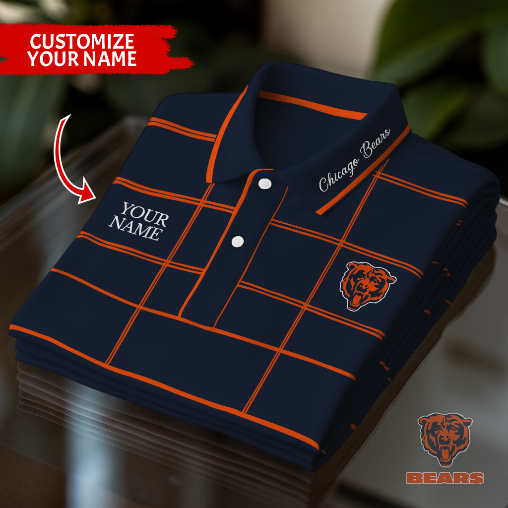 Personalized CHI Premium NFL Polo Shirt DDT NTL
