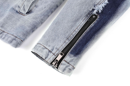 Personalized CP Premium NFL Street Scar Denim Jacket DDT CTND