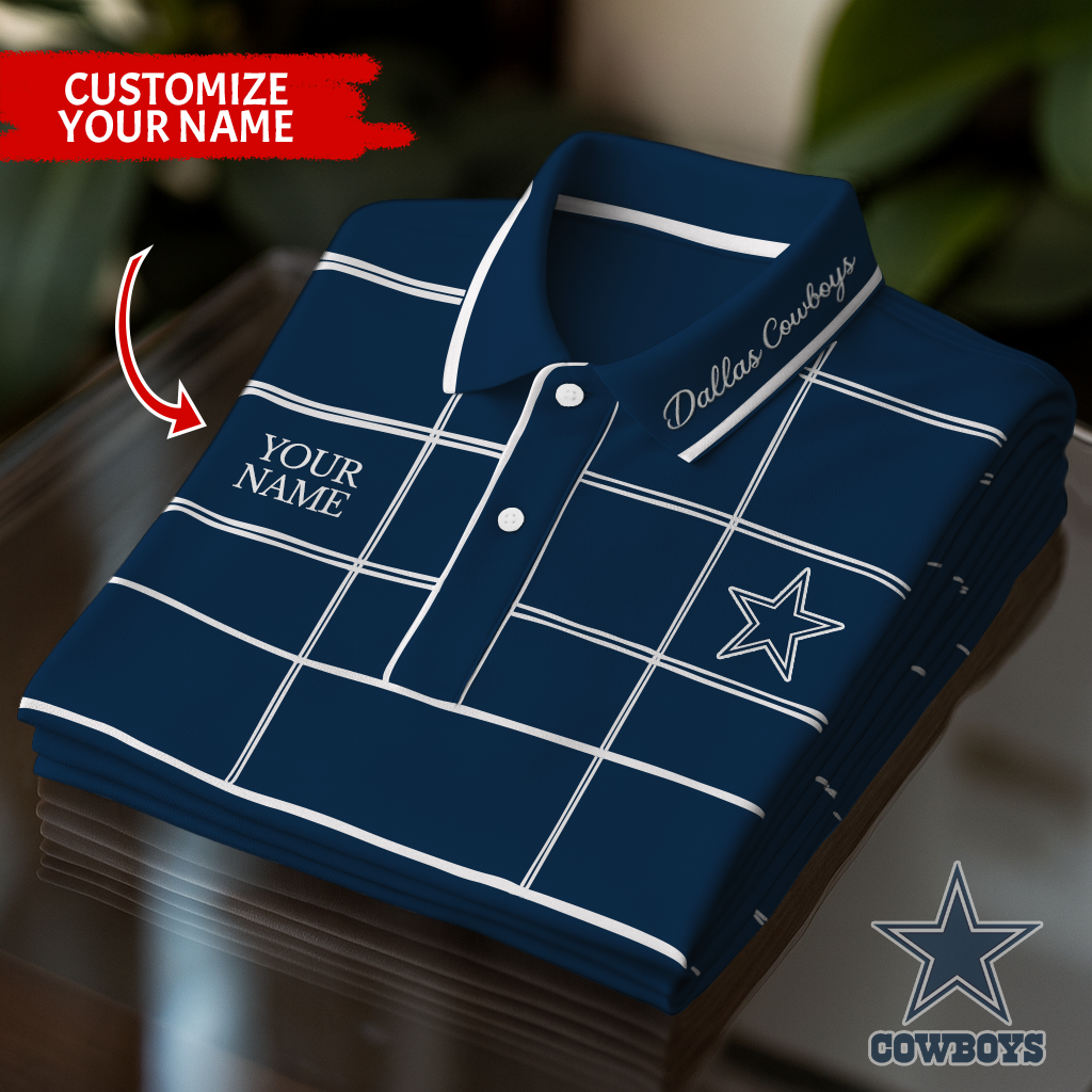 Personalized DC Premium NFL Polo Shirt DDT NTL