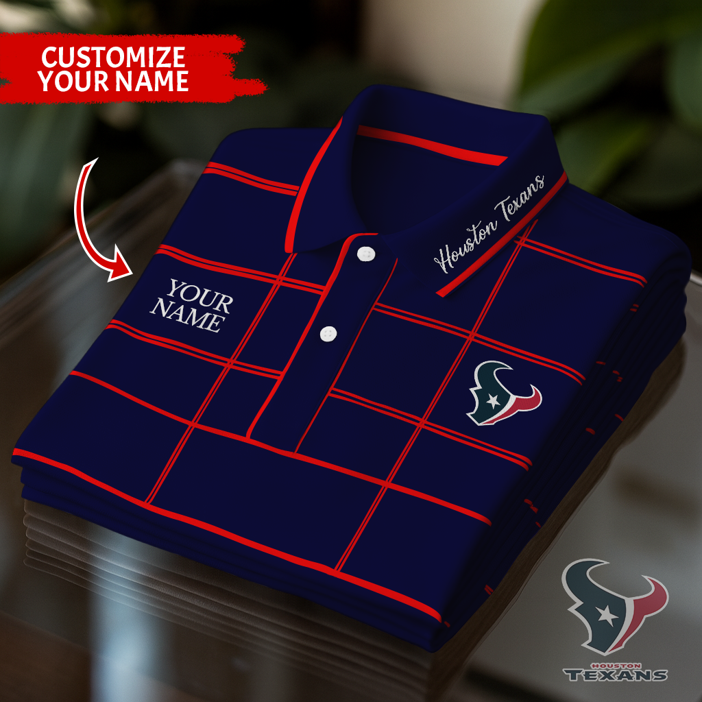 Personalized HT Premium NFL Polo Shirt DDT NTL