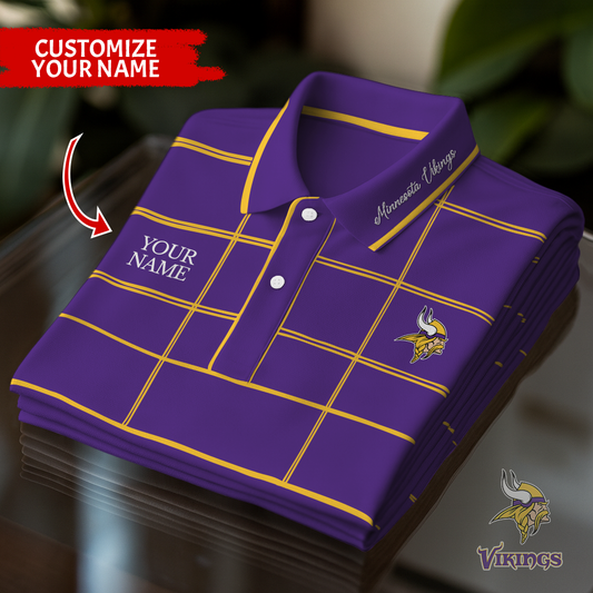 Personalized MV Premium NFL Polo Shirt DDT NTL