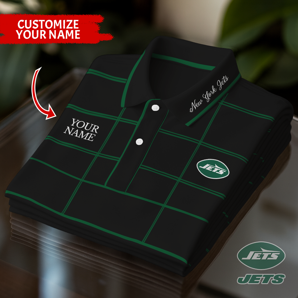 Personalized NYJ Premium NFL Polo Shirt DDT NTL