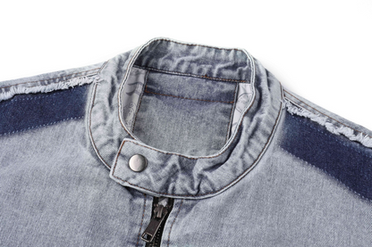 Personalized SF49 Premium NFL Street Scar Denim Jacket DDT CTND