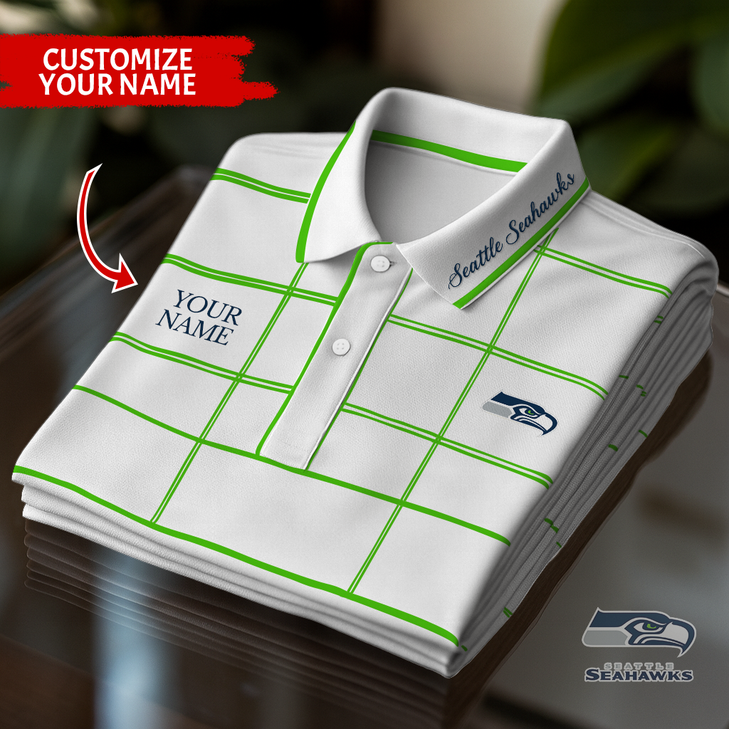 Personalized SS Premium NFL Polo Shirt DDT NTL