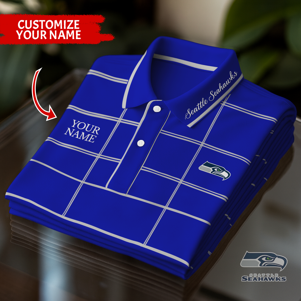 Personalized SS Premium NFL Polo Shirt DDT NTL