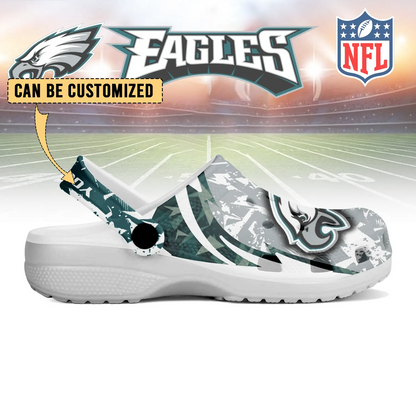 PHI  x NFL Crocs Crocband Clogs Shoes DatND DVT