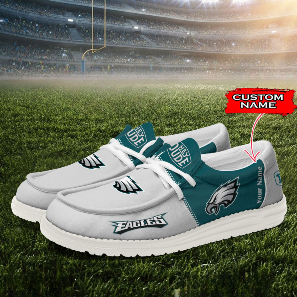 PHI Personalized NFL Hey Dude Shoes DatND ThuongNH