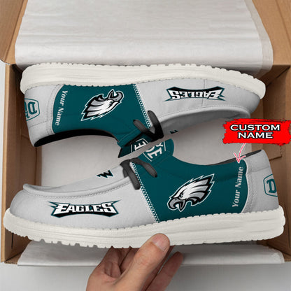 PHI Personalized NFL Hey Dude Shoes DatND ThuongNH