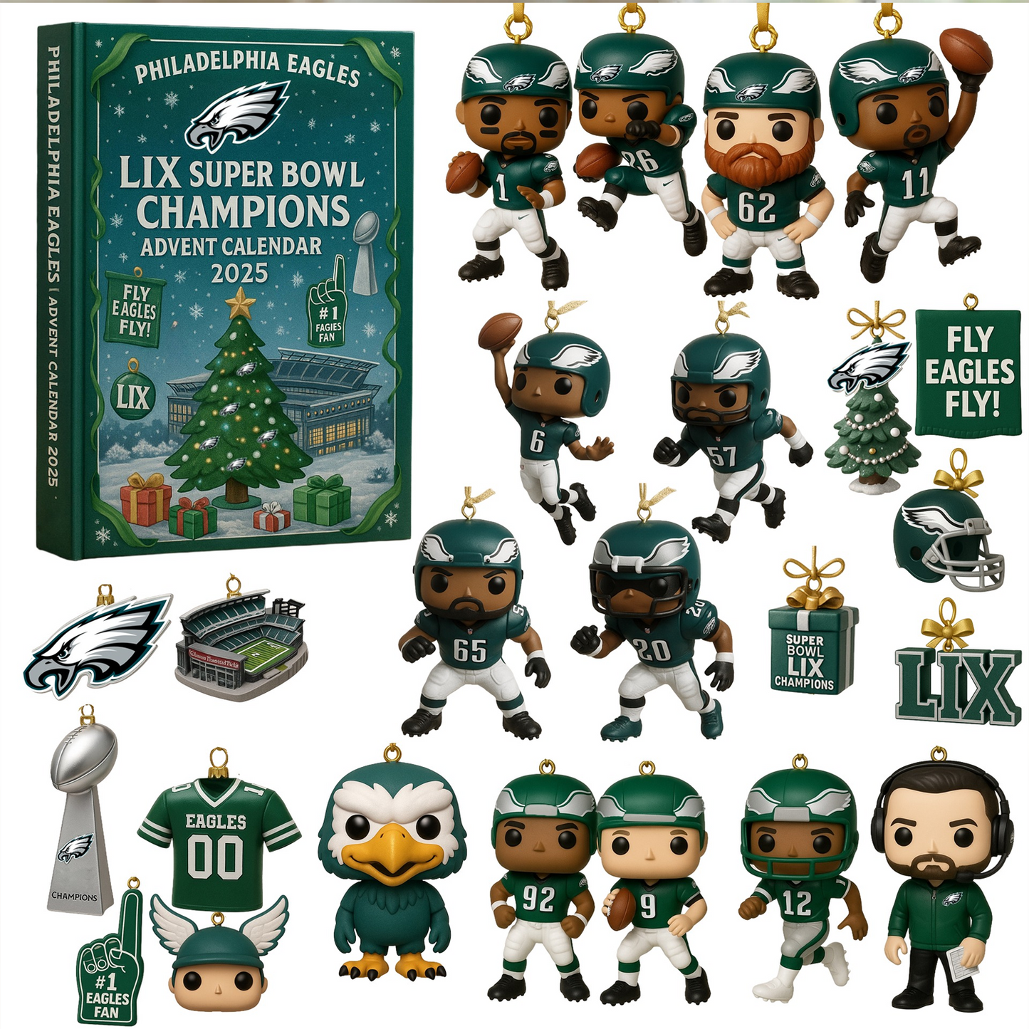 PHI x NFL Anniversary Advent Calendar DATND TANTD