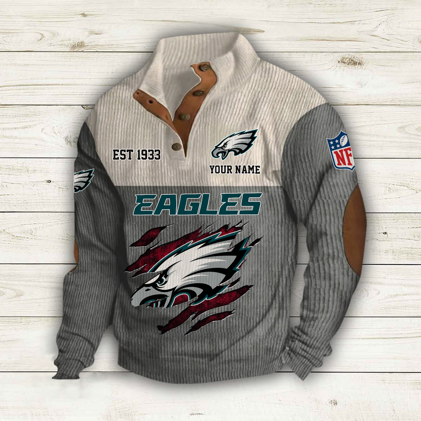 PHI x NFL Custom Name Sport Sweatshirt DatND DVT