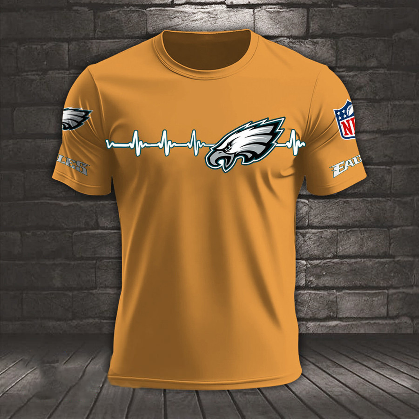 PHI x NFL Heart Rate Map Special 3D Shirt DatND ThuongNH