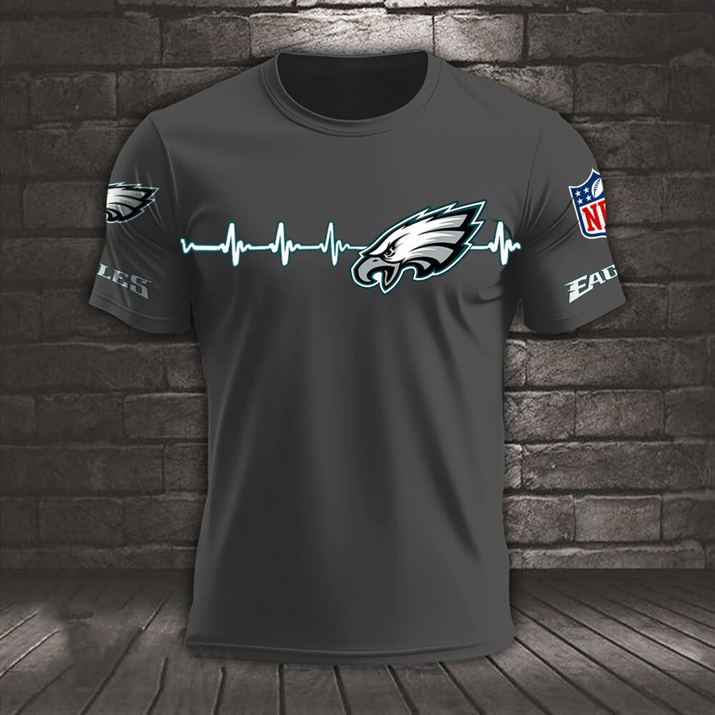 PHI x NFL Heart Rate Map Special 3D Shirt DatND ThuongNH