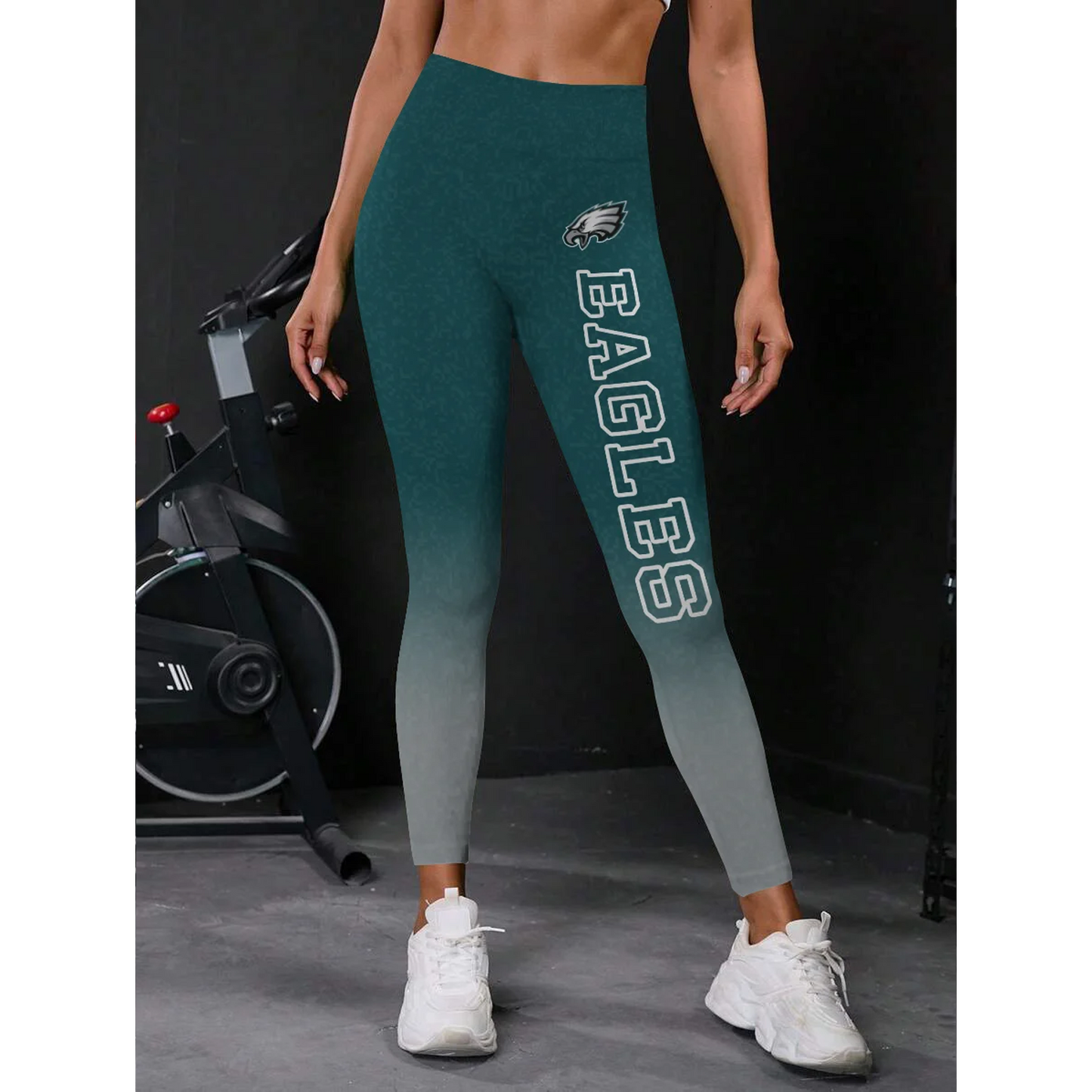PHI x NFL High Waist Push Up Printed Leggings DATND TANTD