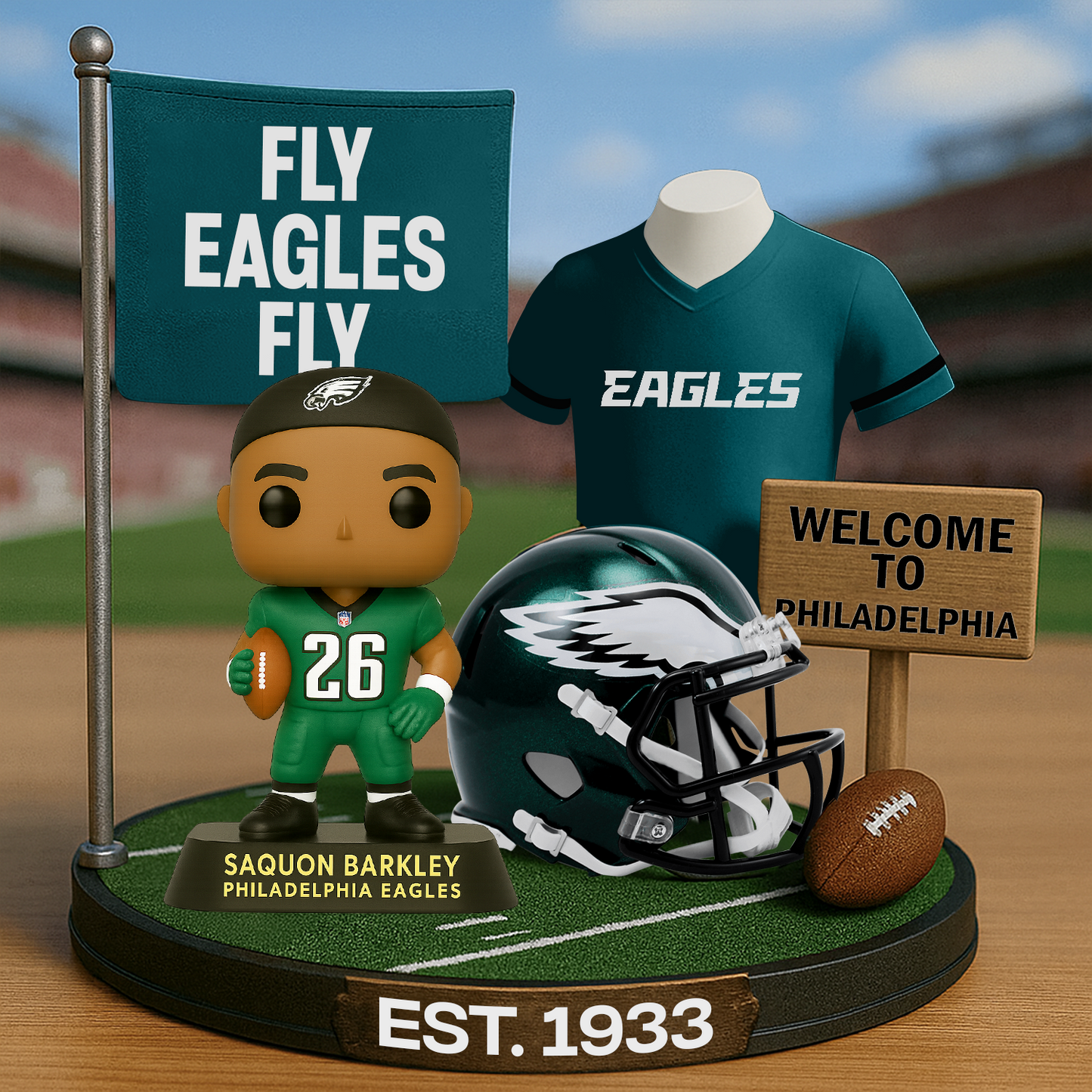 PHI x NFL Premium Commemorative Figure DatND DVT